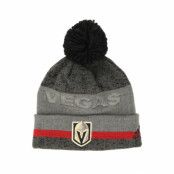 Adidas - NHL Svart pom Beanie - Vegas Golden Knights Juliet Tuft Knitted Pom @ Hatstore