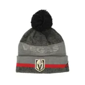 Adidas - NHL Svart pom Beanie - Vegas Golden Knights Juliet Tuft Knitted Pom @ Hatstore