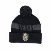 Fanatics - NHL Svart pom Beanie - Vegas Golden Knights Beanie Black/Charcoal Pom @ Hatstore