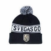 Fanatics - NHL Svart pom Beanie - Vegas Golden Knights Sport Resort Black Pom @ Hatstore