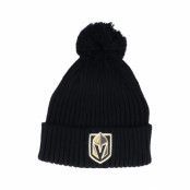 Fanatics - NHL Svart pom Beanie - Vegas Golden Knights Value Core Beanie Black Pom @ Hatstore