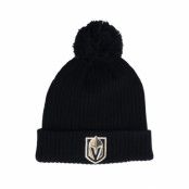 Fanatics - NHL Svart pom Beanie - Vegas Golden Knights Value Core Black Pom @ Hatstore