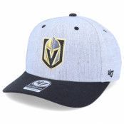 47 Brand - NHL Grå adjustable Keps - Vegas Golden Knights Storm Cloud Mvp DP Charcoal/Black Adjustable @ Hatstore