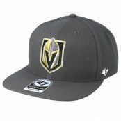 47 Brand - NHL Grå snapback Keps - Vegas Golden Knights No Shot 47 Captain Charcoal/Gold Snapback @ Hatstore