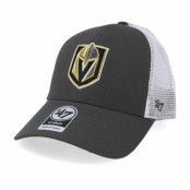 47 Brand - NHL Grå trucker Keps - Vegas Golden Knights Malvern 47 Mvp Wool Charcoal/White Trucker @ Hatstore