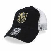 47 Brand - NHL Svart adjustable Keps - Vegas Golden Knights Blue Hill 47 Closer Mesh Black/White Unconstructed @ Hatstore