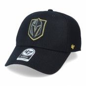 47 Brand - NHL Svart adjustable Keps - Vegas Golden Knights Mvp Black/Gold Outline Adjustable @ Hatstore