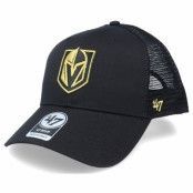 47 Brand - NHL Svart trucker Keps - Vegas Golden Knights Branson Metallic Mvp Black/Gold Trucker @ Hatstore