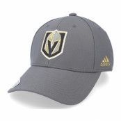 Adidas - NHL Grå adjustable Keps - Vegas Golden Knights NHL Wool Struct Storm Grey Adjustable @ Hatstore