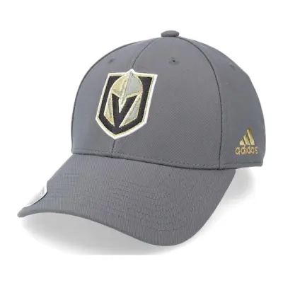 Adidas - NHL Grå adjustable Keps - Vegas Golden Knights NHL Wool Struct Storm Grey Adjustable @ Hatstore