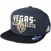 Adidas - NHL Grå snapback Keps - Vegas Golden Knights Dassler Brim Dark Grey Snapback @ Hatstore