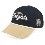 American Needle - NHL Svart adjustable Keps - Vegas Golden Knights Roscoe Black/Beige A-frame Adjustable @ Hatstore