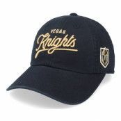 American Needle - NHL Svart unconstructed Keps - Vegas Golden Knights Banks Black Dad Cap @ Hatstore