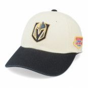 American Needle - NHL Vit unconstructed Keps - Vegas Golden Knights United Slouch Ivory/Black Dad Cap @ Hatstore