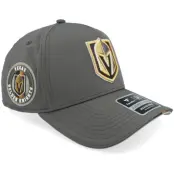 Fanatics - NHL Grå adjustable Keps - Vegas Golden Knights Authentic Pro NHL Mesh Dark Shadow A-Frame Adjustable @ Hatstore