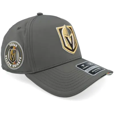 Fanatics - NHL Grå adjustable Keps - Vegas Golden Knights Authentic Pro NHL Mesh Dark Shadow A-Frame Adjustable @ Hatstore