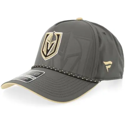 Fanatics - NHL Grå adjustable Keps - Vegas Golden Knights Draft 1 Shadow/Harvest Gold A-Frame Adjustable @ Hatstore
