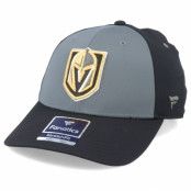 Fanatics - NHL Grå flexfit Keps - Vegas Golden Knights Iconic Defender Dark Shadow/Black Flexfit @ Hatstore