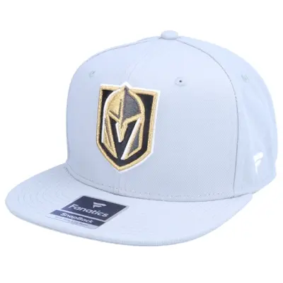 Fanatics - NHL Grå snapback Keps - Vegas Golden Knights Primary Logo Core Sports Grey Snapback @ Hatstore