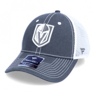 Fanatics - NHL Grå trucker Keps - Vegas Golden Knights Sport Resort St Truck Dark Shadow/White Trucker @ Hatstore