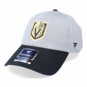 Fanatics - NHL Grå unconstructed Keps - Vegas Golden Knights Grey Marl Unstructured Sports Grey/Black Dad Cap @ Hatstore