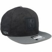 Fanatics - NHL Svart snapback Keps - Vegas Golden Knights Authentic Pro Game&Train Harvest Black/Charcoal Snapback @ Hatstore