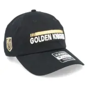Fanatics - NHL Svart unconstructed Keps - Vegas Golden Knights Authentic Pro Game&Train Black Dad Cap @ Hatstore
