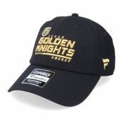 Fanatics - NHL Svart unconstructed Keps - Vegas Golden Knights Locker Room Black Dad Cap @ Hatstore