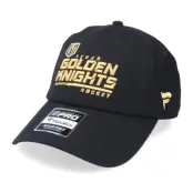 Fanatics - NHL Svart unconstructed Keps - Vegas Golden Knights Locker Room Black Dad Cap @ Hatstore
