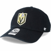 Keps Vegas Golden Knights Clean up Black Adjustable - 47 Brand - Svart Reglerbar