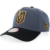 Mitchell&Ness - NHL Grå adjustable Keps - Vegas Golden Knights Legendary Home Pro Dark Grey/Black A-Frame Adjustable @ Hatstore