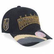 Mitchell&Ness - NHL Svart adjustable Keps - Vegas Golden Knights Brushed Past Ya Pro Black Adjustable @ Hatstore