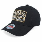 Mitchell&Ness - NHL Svart adjustable Keps - Vegas Golden Knights Horizon Patch Classic Red Black Adjustable @ Hatstore