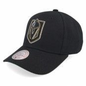 Mitchell&Ness - NHL Svart adjustable Keps - Vegas Golden Knights Neon Logo Pro Black Adjustable @ Hatstore