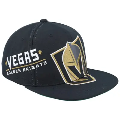 Mitchell&Ness - NHL Svart snapback Keps - Vegas Golden Knights Big Time Black Snapback @ Hatstore