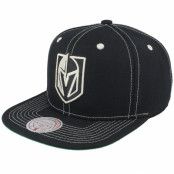 Mitchell&Ness - NHL Svart snapback Keps - Vegas Golden Knights Contrast Natural Black Snapback @ Hatstore