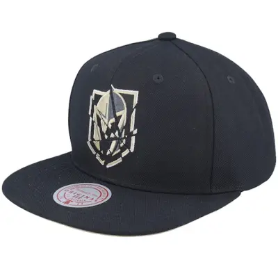 Mitchell&Ness - NHL Svart snapback Keps - Vegas Golden Knights Shattered Black Snapback @ Hatstore