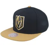 Mitchell&Ness - NHL Svart snapback Keps - Vegas Golden Knights Team 2 Tone 2.0 Black/Gold Snapback @ Hatstore