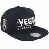 Mitchell&Ness - NHL Svart snapback Keps - Vegas Golden Knights Triple Play Black Snapback @ Hatstore