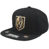 Mitchell&Ness - NHL Svart snapback Keps - Vegas Golden Knights Vintage Hat Trick Black Snapback @ Hatstore