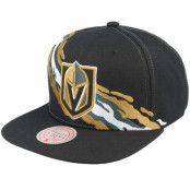 Mitchell&Ness - NHL Svart snapback Keps - Vegas Golden Knights Vintage Paintbrush Black Snapback @ Hatstore