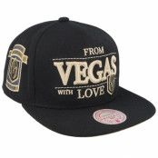 Mitchell&Ness - NHL Svart snapback Keps - Vegas Golden Knights With Love Black Snapback @ Hatstore