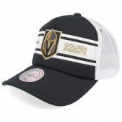 Mitchell&Ness - NHL Svart trucker Keps - Vegas Golden Knights Sideline Black/White A-frame Trucker @ Hatstore