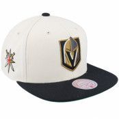 Mitchell&Ness - NHL Vit snapback Keps - Vegas Golden Knights Vintage Off White/Black Snapback @ Hatstore