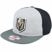 Outerstuff - NHL Grå snapback Keps - Kids Vegas Golden Knights NHL Deadstock Heather Grey/Black/Charcoal Snapback @ Hatstore