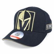 Outerstuff - NHL Svart adjustable Keps - Kids Vegas Golden Knights Big-Face Precurved Black @ Hatstore