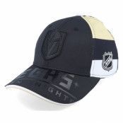 Outerstuff - NHL Svart adjustable Keps - Kids Vegas Golden Knights Face-off Structured Black Adjustable @ Hatstore