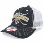 Outerstuff - NHL Svart trucker Keps - Kids Vegas Golden Knights Lockup Meshback Black/White Trucker @ Hatstore