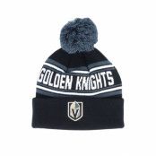 Mössa Vegas Golden Knights Jacquard cuffed knit Black/Charcoal Pom - Outerstuff - Svart Barnkeps