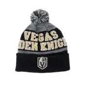 Outerstuff - NHL Svart pom Beanie - Kids Vegas Golden Knights NHL Beanie Black Pom @ Hatstore